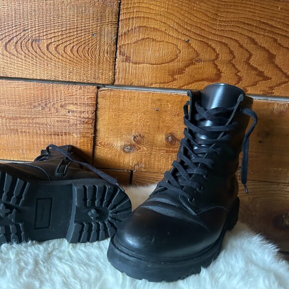 Combat leather boots - Thursday Boot Company - Picture 1 of 3
